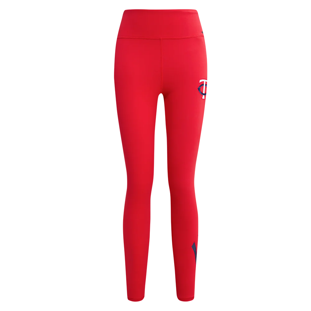 MLB MINNESOTA TWINS CLASSIC WOMEN'S JERSEY LEGGING (RED) - Image 2