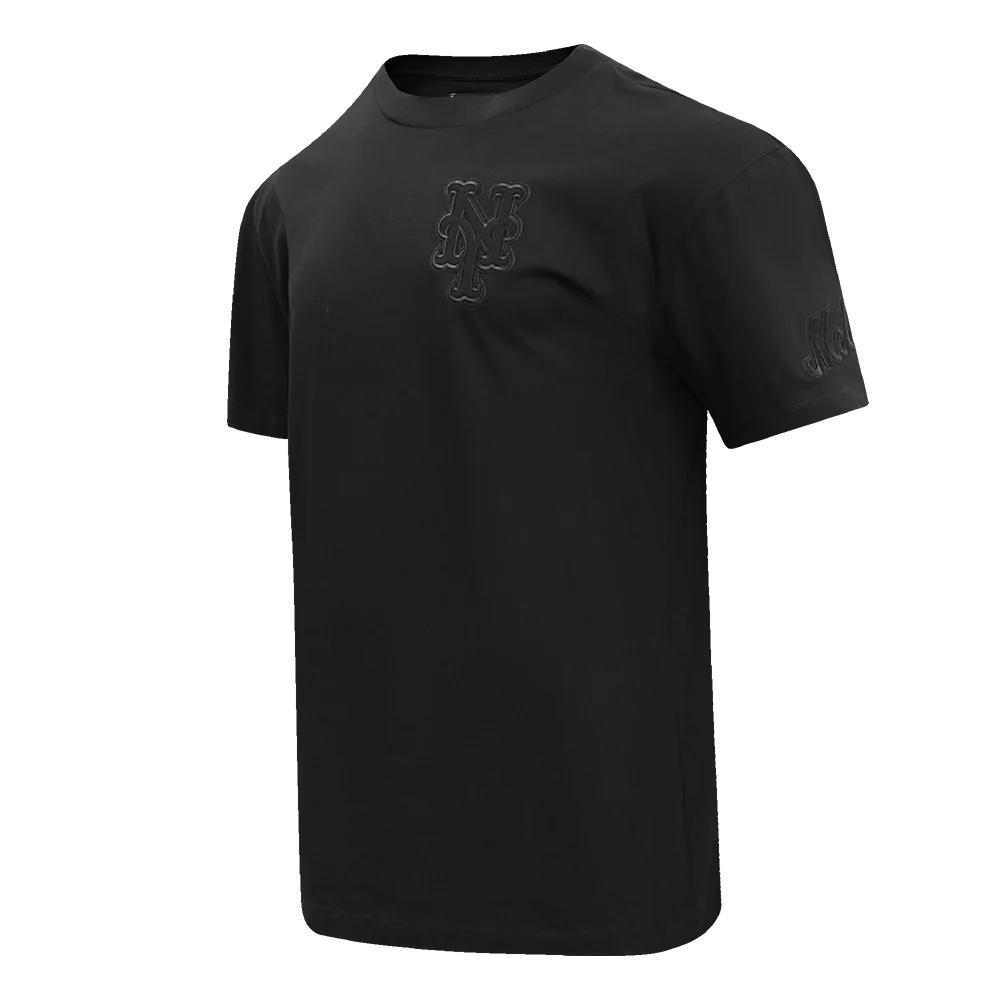 MLB NEW YORK METS NEUTRAL MEN'S DROP SHOULDER TOP (BLACK) - Image 2