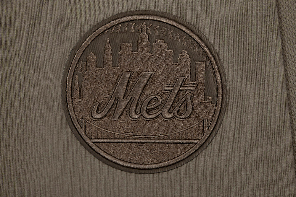 MLB NEW YORK METS NEUTRAL MEN'S DROP SHOULDER TOP (DARK TAUPE) - Image 7