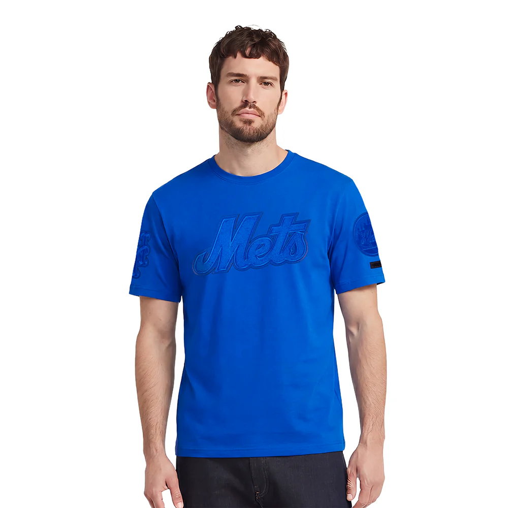 MLB NEW YORK METS TRIPLE TONAL SJ TEE (ROYAL BLUE)