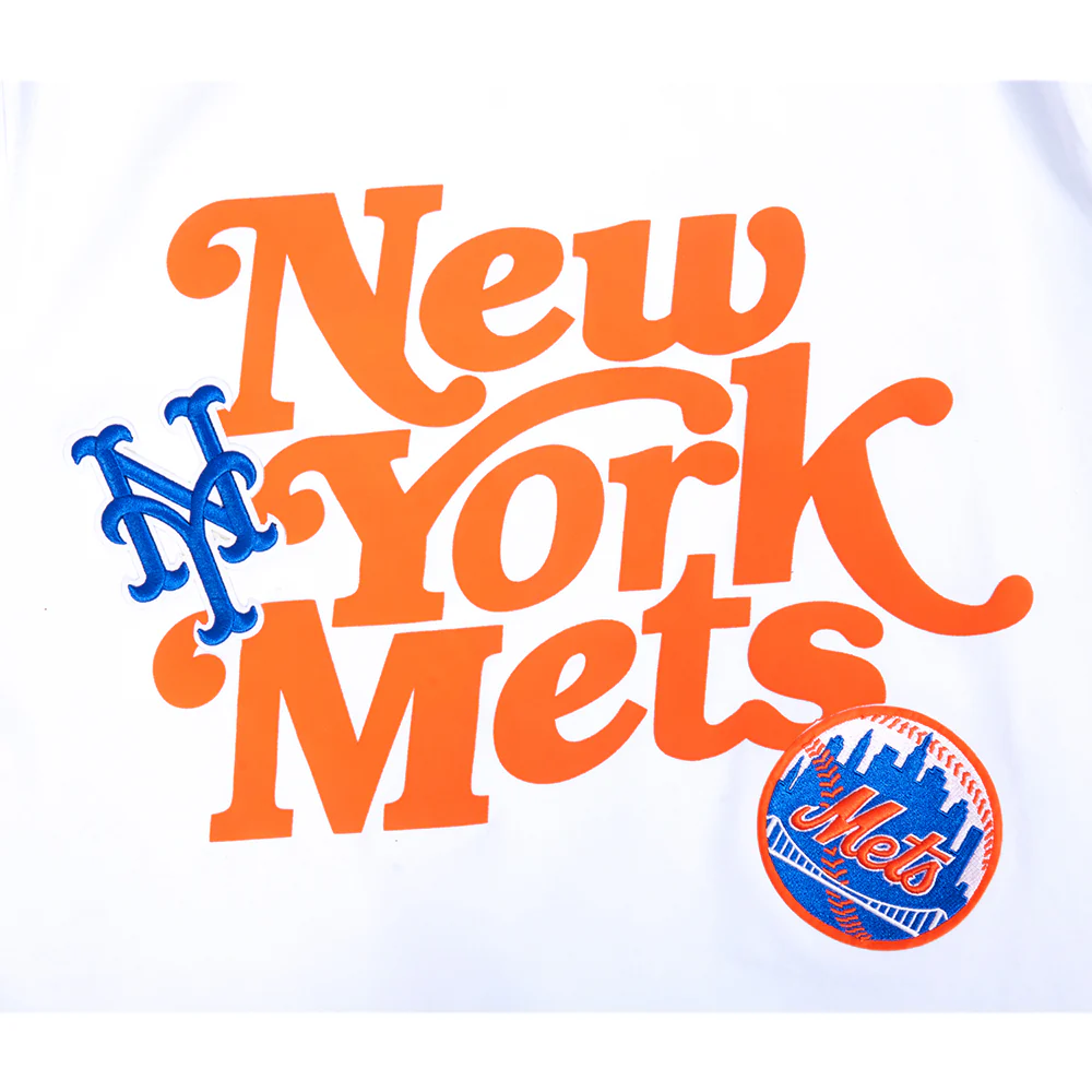 MLB NEW YORK METS SOUVENIR MEN'S SINGLE JERSEY TOP (WHITE) - Image 5