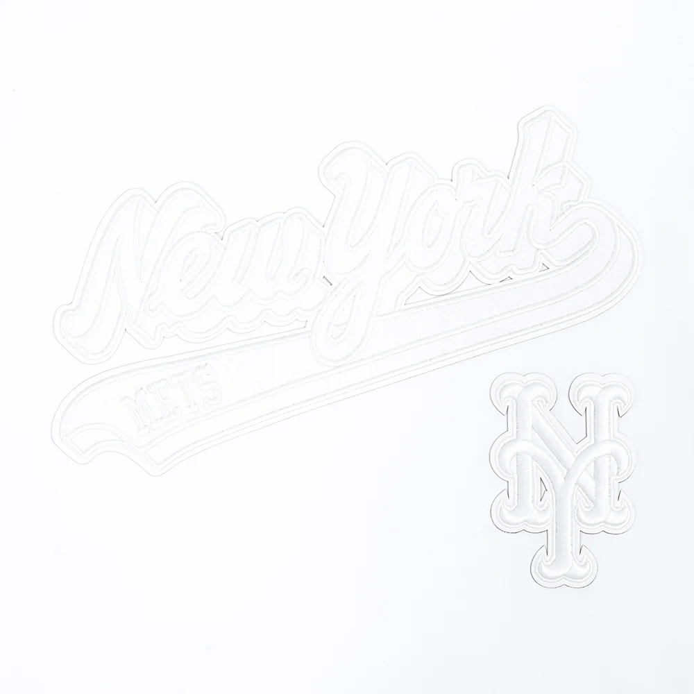 MLB NEW YORK METS WHITE OUT MEN'S SINGLE JERSEY TOP (WHITE) - Image 6