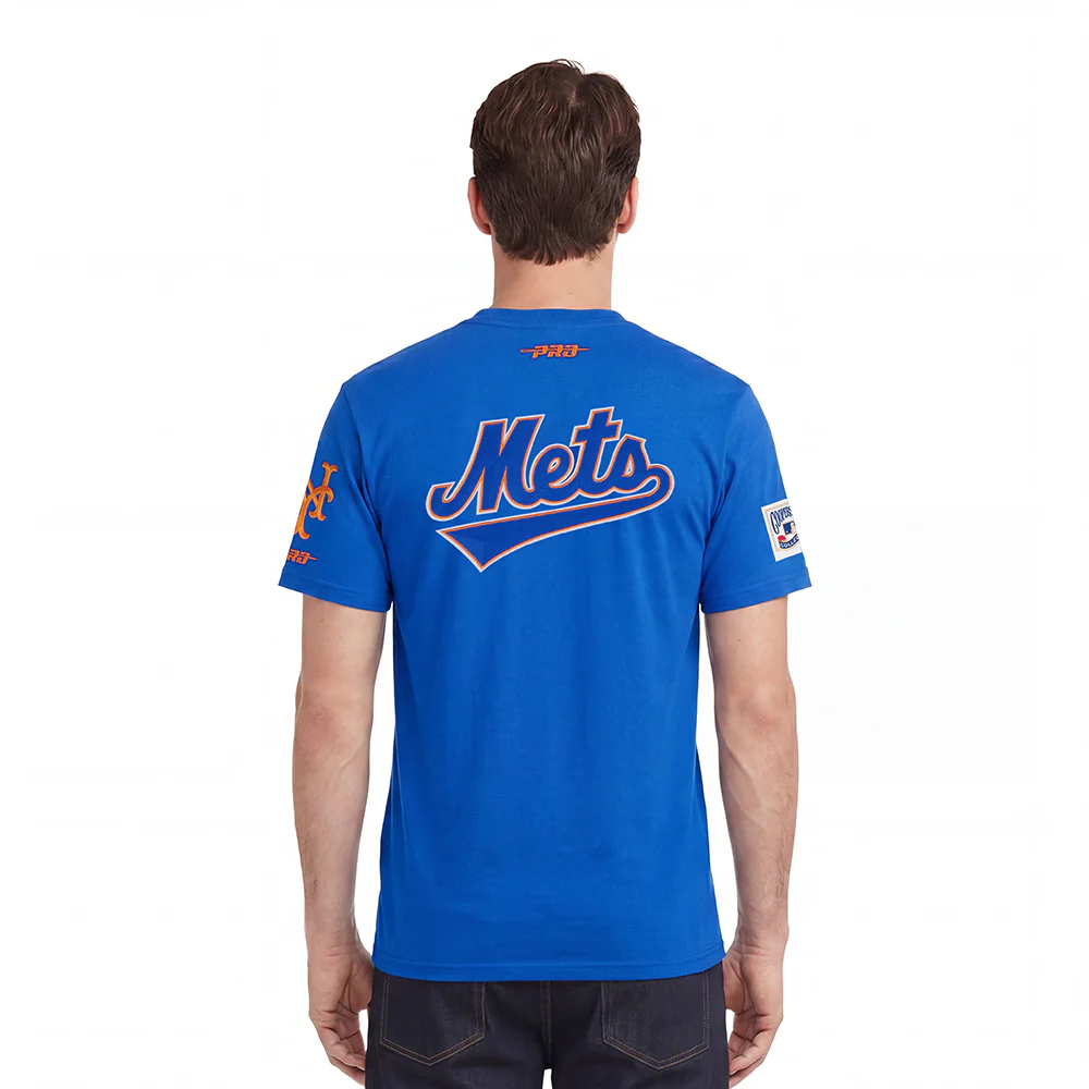 MLB NEW YORK METS BEST OF MEN'S CJ DROP SHOULDER TEE (ROYAL BLUE) - Image 2