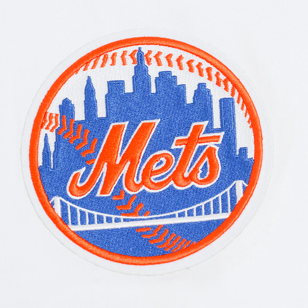 MLB NEW YORK METS LIVING LARGE MEN'S CJ DROP SHOULDER TEE (WHITE) - Image 5