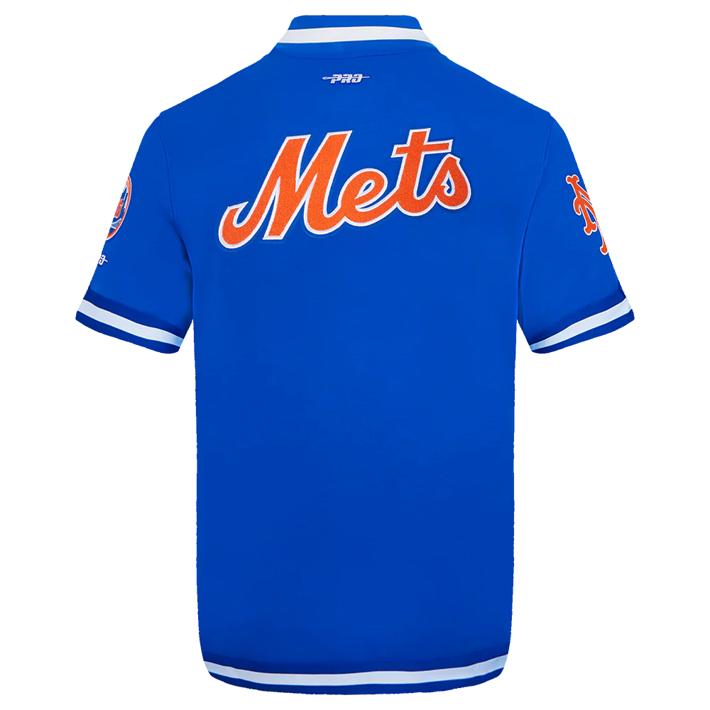MLB NEW YORK METS JUAN SOTO #22 CLASSIC PLAYER NAME AND NUMBER MEN'S BUTTON DOWN SHIRT (ROYAL BLUE) - Image 4