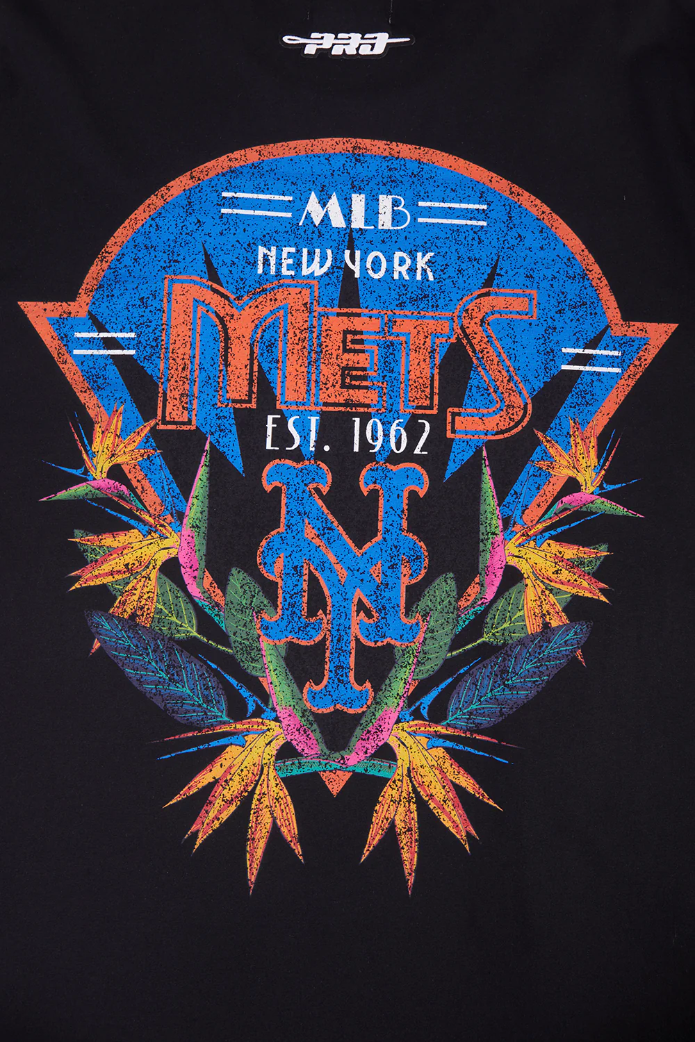 MLB NEW YORK METS PARADISE MEN'S S/S TEE (BLACK) - Image 8