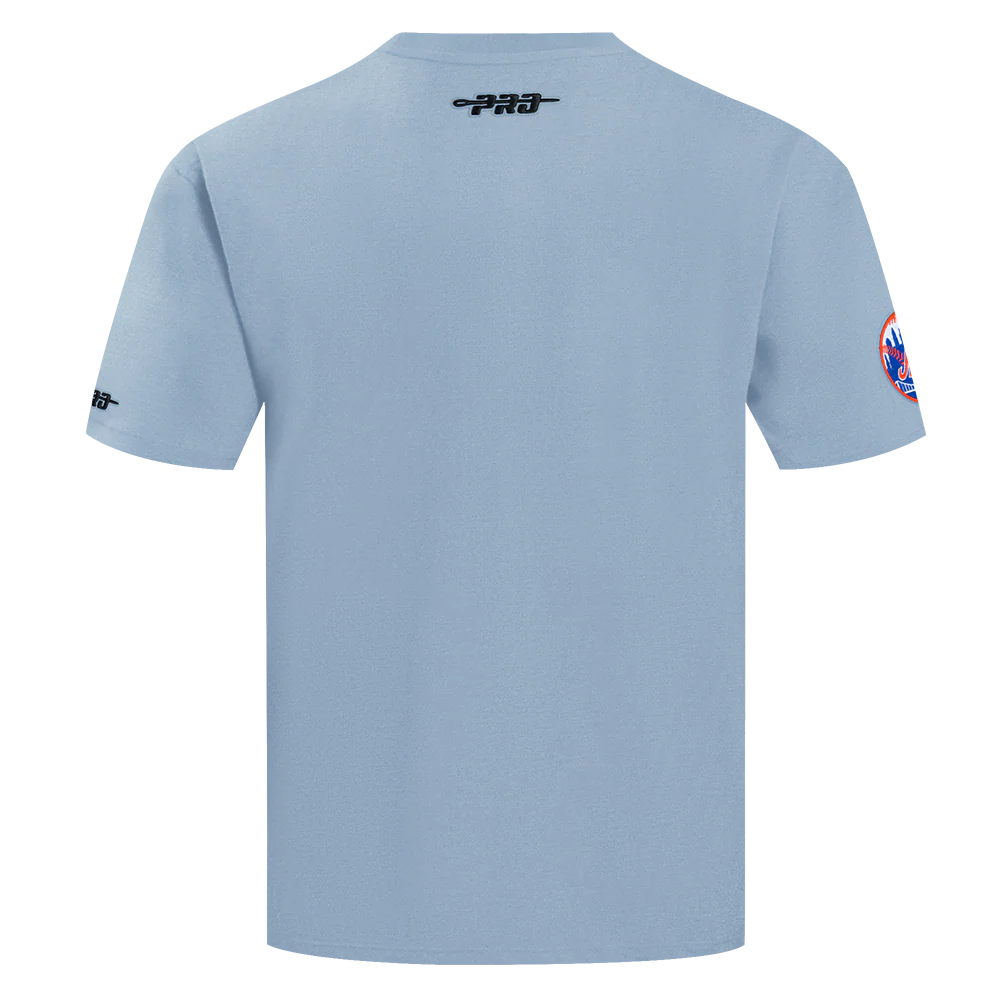 MLB NEW YORK METS  STAMPED MEN'S S/S TEE (DUSTY BLUE) - Image 5