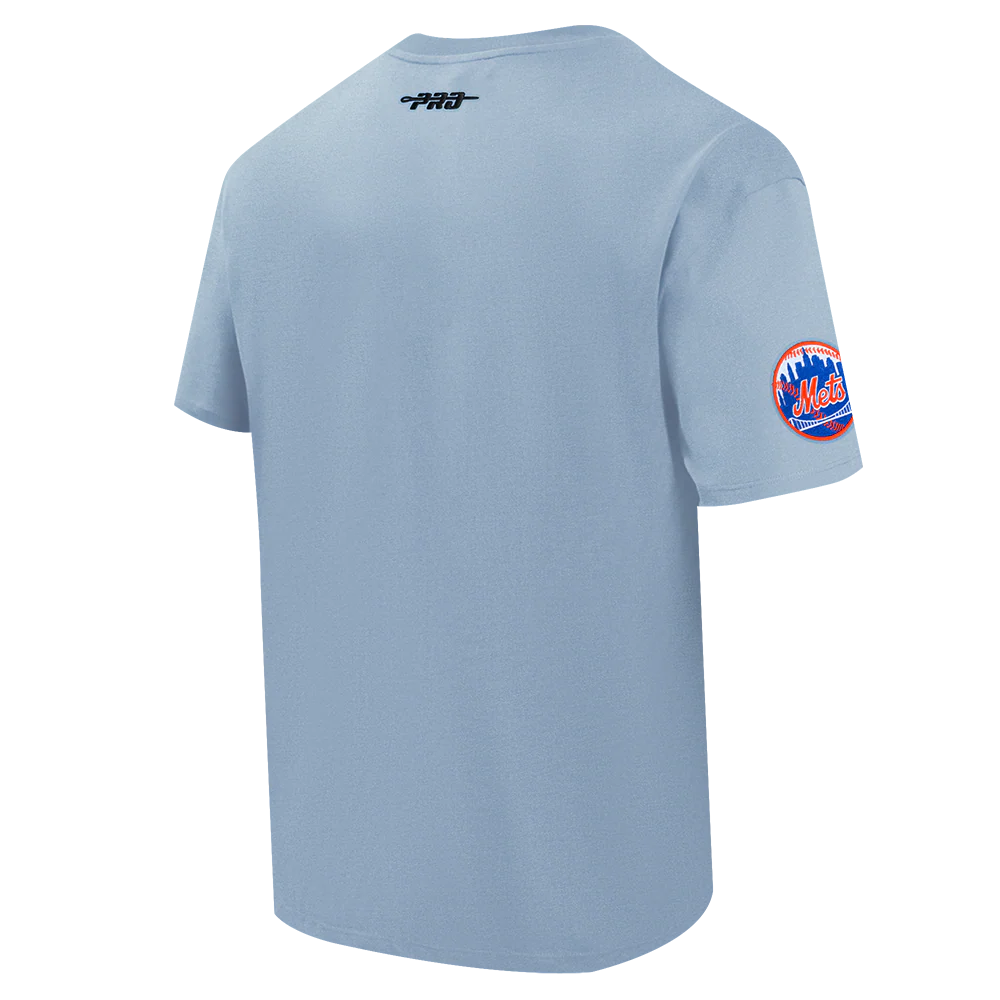 MLB NEW YORK METS  STAMPED MEN'S S/S TEE (DUSTY BLUE) - Image 6
