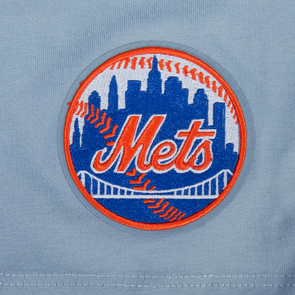 MLB NEW YORK METS  STAMPED MEN'S S/S TEE (DUSTY BLUE) - Image 7