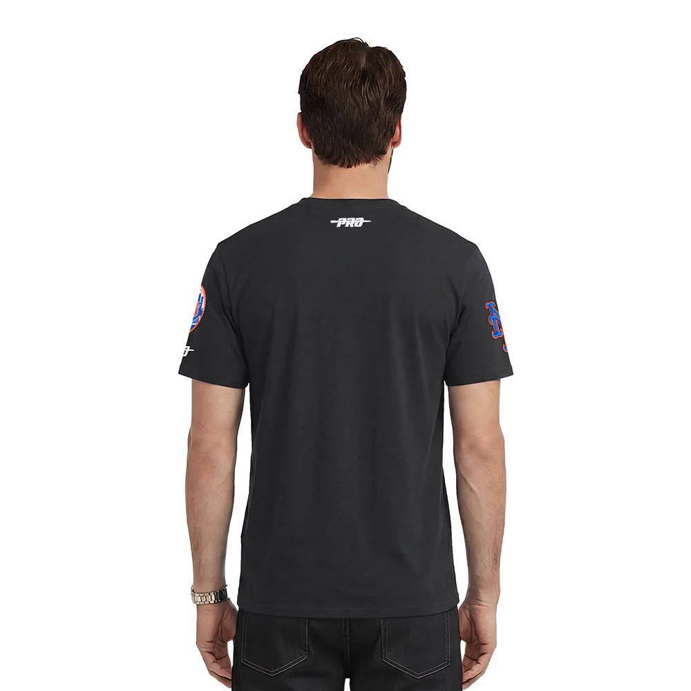 MLB NEW YORK METS CLASSIC CHENILLE MEN'S SJ TOP (BLACK) - Image 2