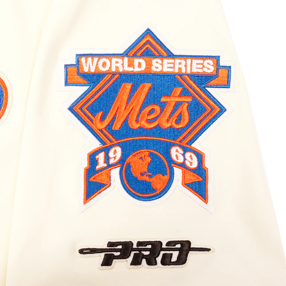 MLB NEW YORK METS RETRO CLASSICS MEN'S DK TOP (EGGSHELL/ROYAL BLUE) - Image 7