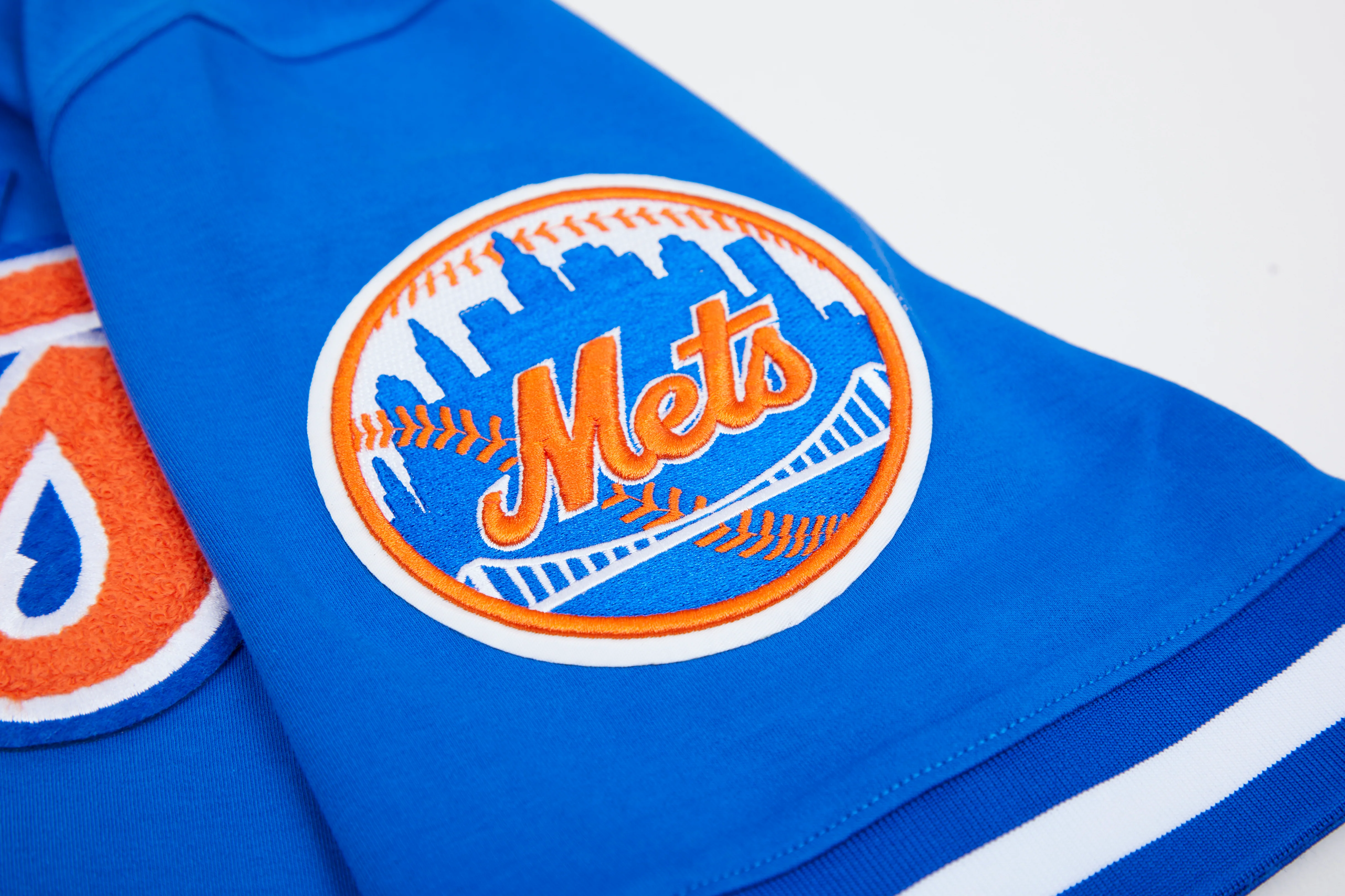 MLB NEW YORK METS CLASSIC CHENILLE MEN'S S/S TEE (ROYAL BLUE) - Image 9