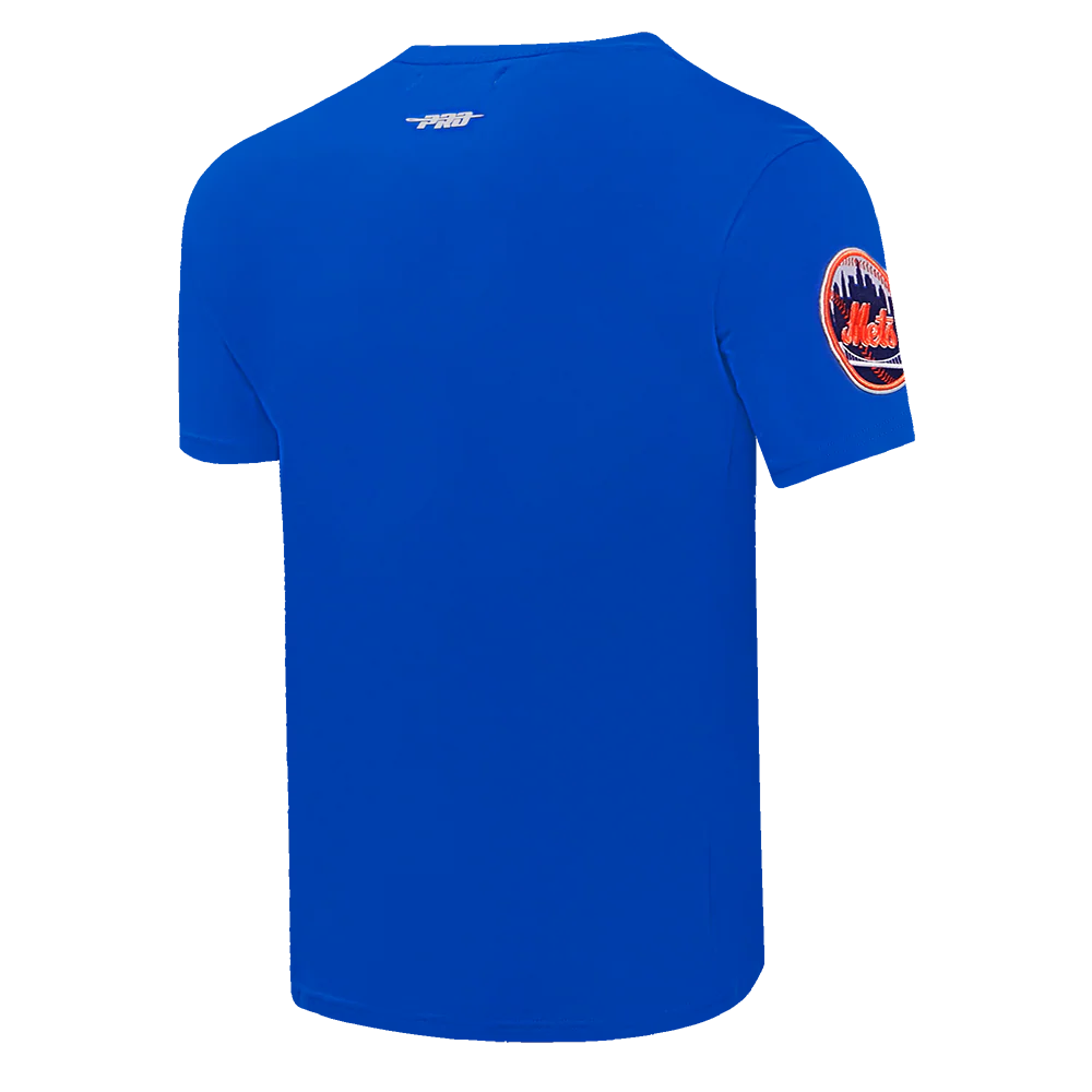MLB NEW YORK METS OLD ENGLISH MEN'S TOP (ROYAL BLUE) - Image 3