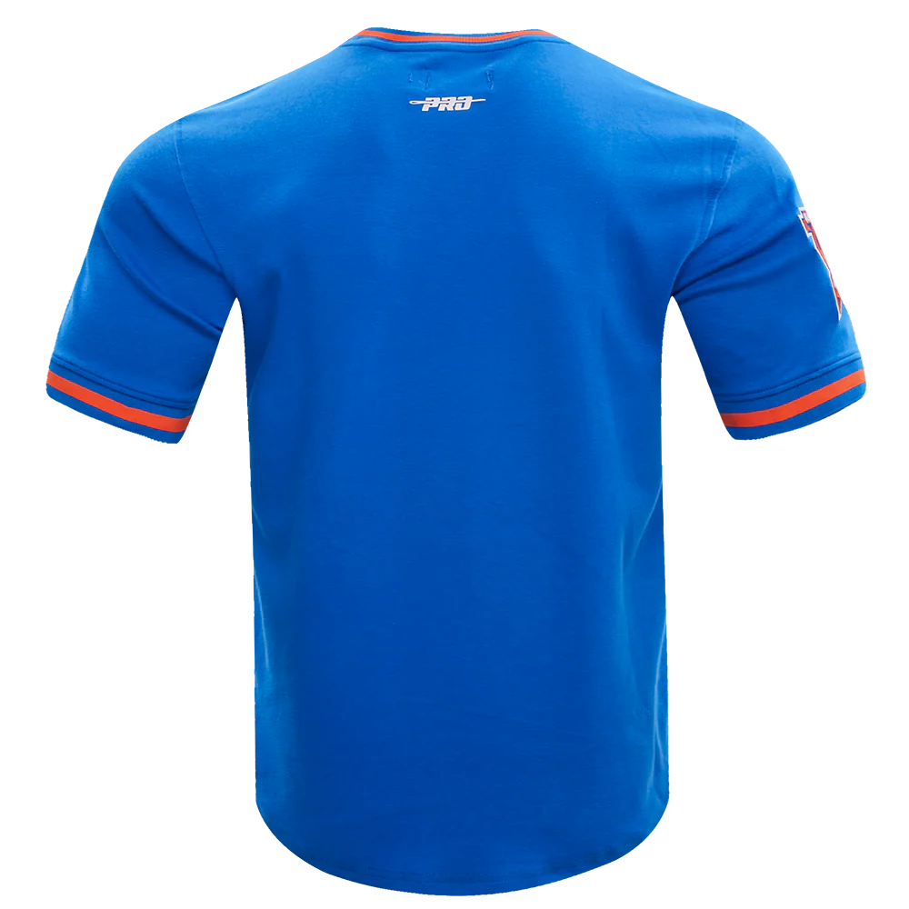 MLB NEW YORK METS RETRO CLASSIC MEN'S TOP (ROYAL/ORANGE/ROYAL) - Image 4