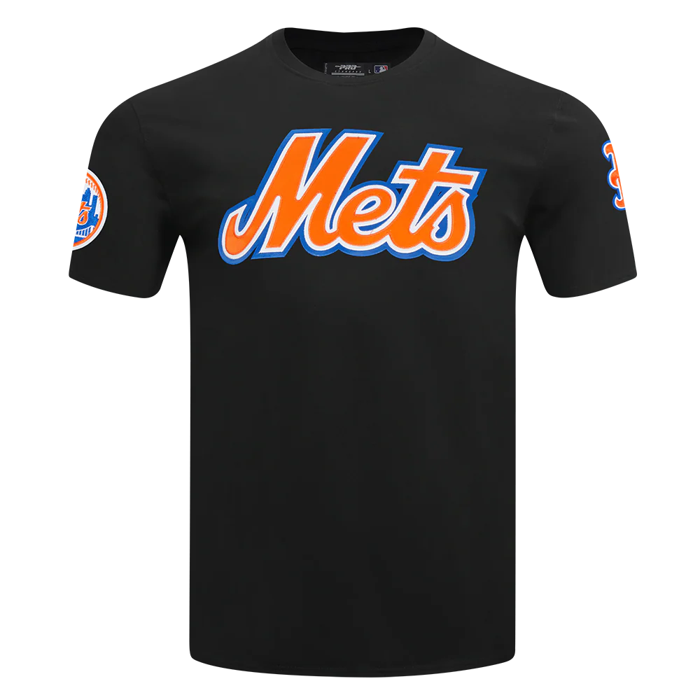 MLB NEW YORK METS TACKLE TWILL MEN'S TOP (BLACK)