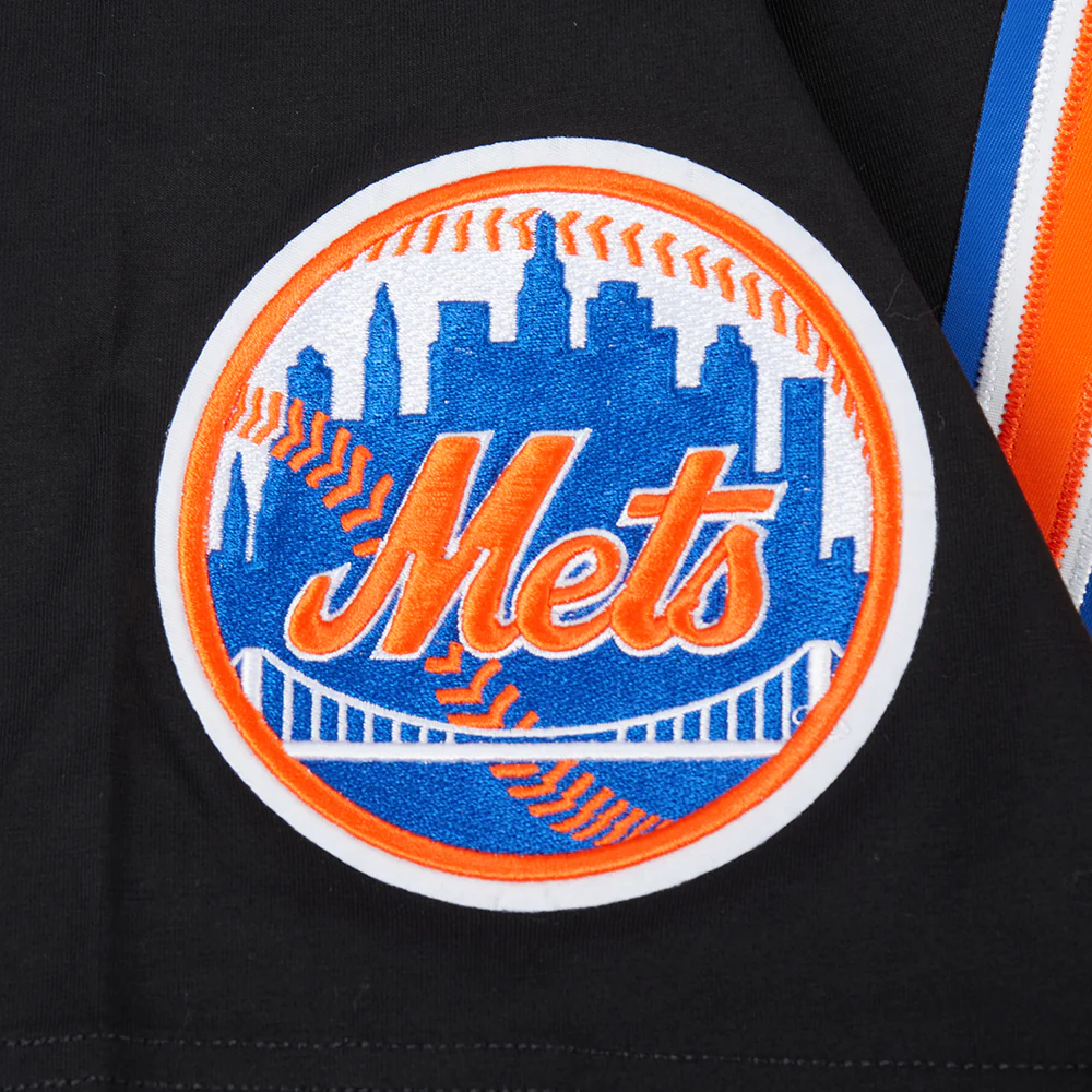 MLB NEW YORK METS TACKLE TWILL MEN'S TOP (BLACK) - Image 5
