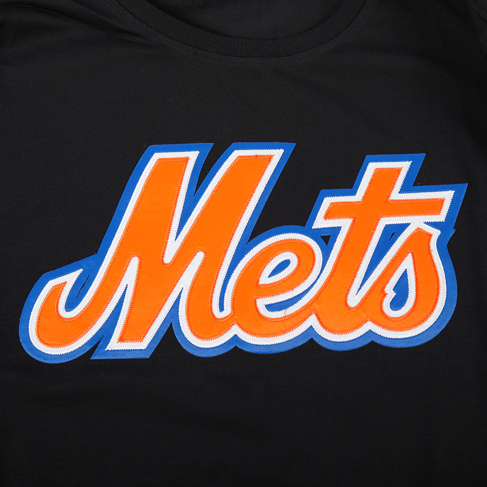 MLB NEW YORK METS TACKLE TWILL MEN'S TOP (BLACK) - Image 7