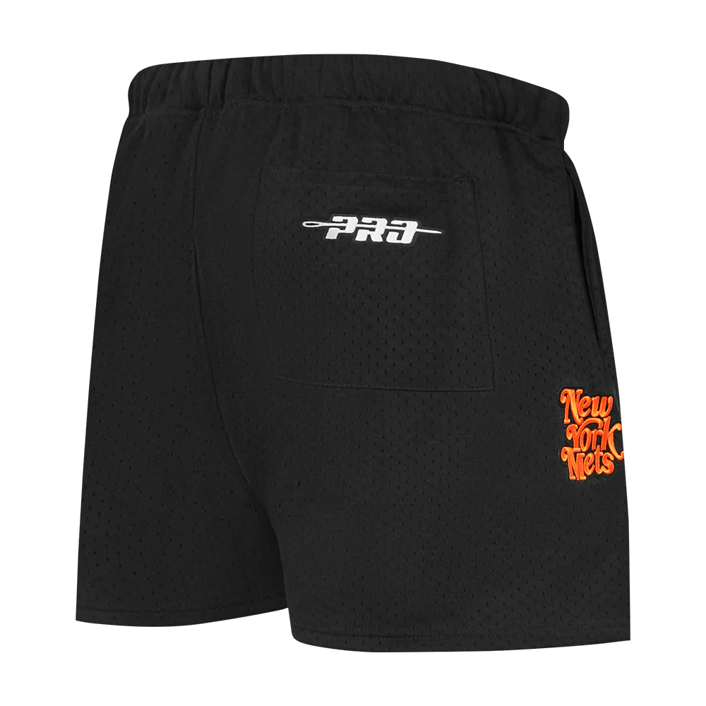 MLB NEW YORK METS SOUVENIR MEN'S MESH SHORT (BLACK) - Image 3