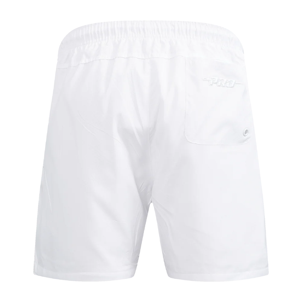 MLB NEW YORK METS WHITE OUT MEN'S WOVEN SHORT (WHITE) - Image 4