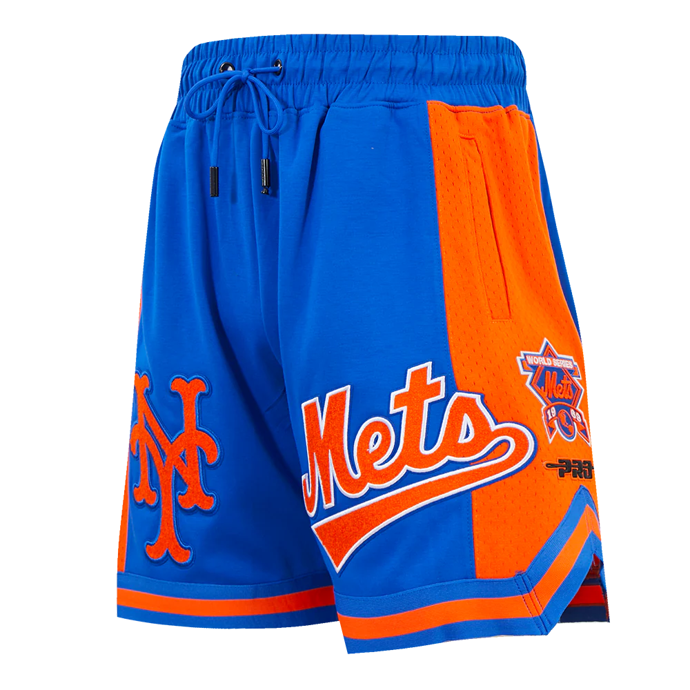 MLB NEW YORK METS RETRO CLASSICS MEN'S PRO 2.0 DK SHORT (ROYAL BLUE/ORANGE) - Image 4