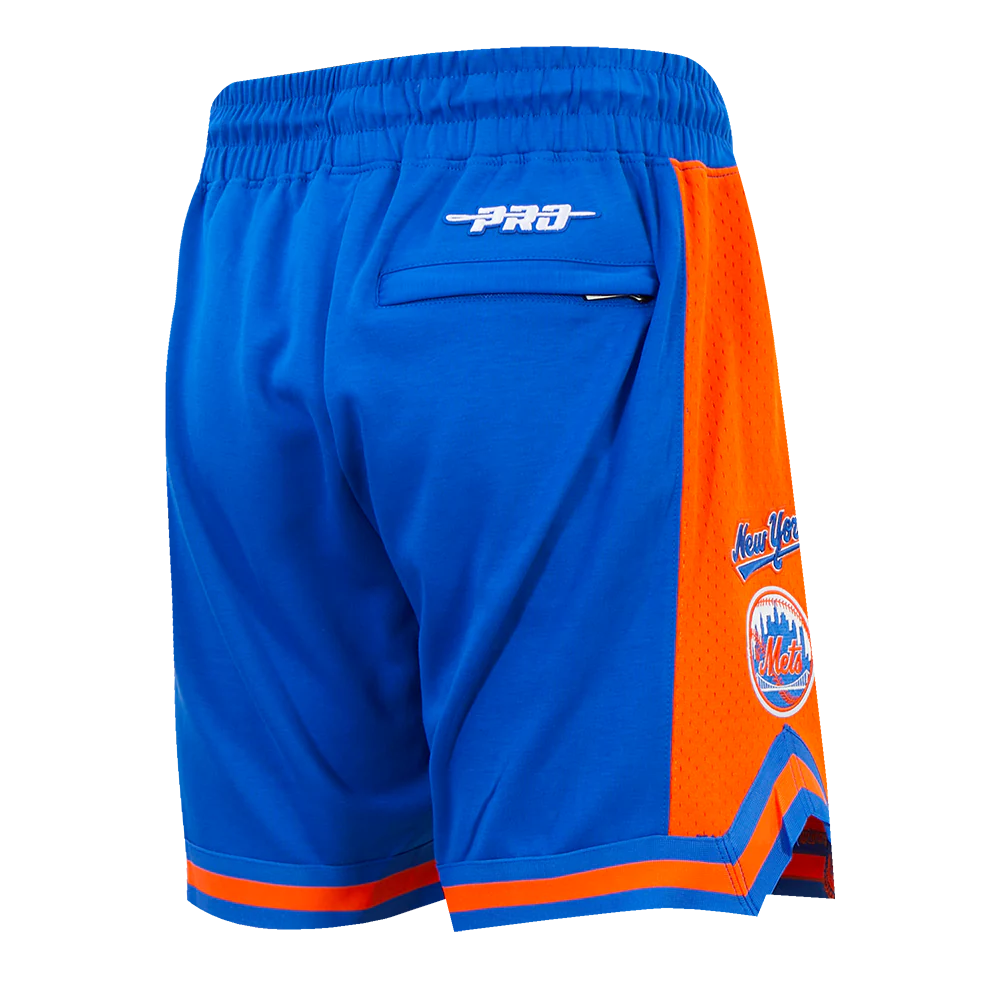 MLB NEW YORK METS RETRO CLASSICS MEN'S PRO 2.0 DK SHORT (ROYAL BLUE/ORANGE) - Image 5