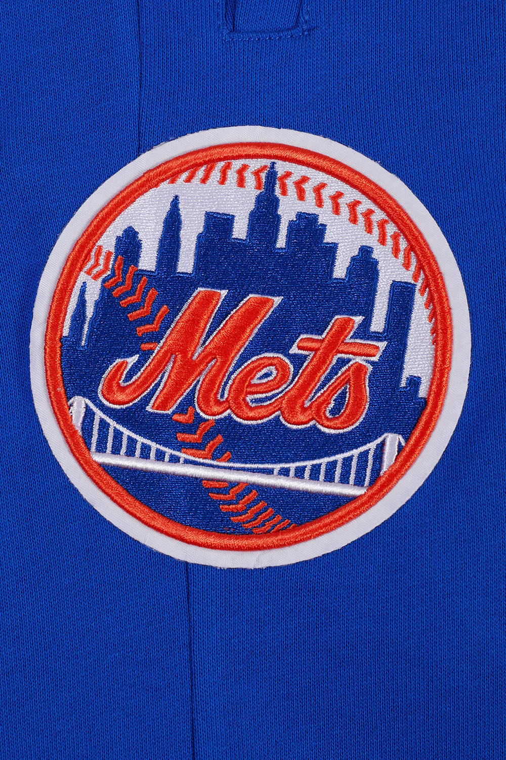 MLB NEW YORK METS SCRIPT TAIL MEN'S RIB FLEECE SWEATPANT (ROYAL/ORANGE/ROYAL) - Image 6
