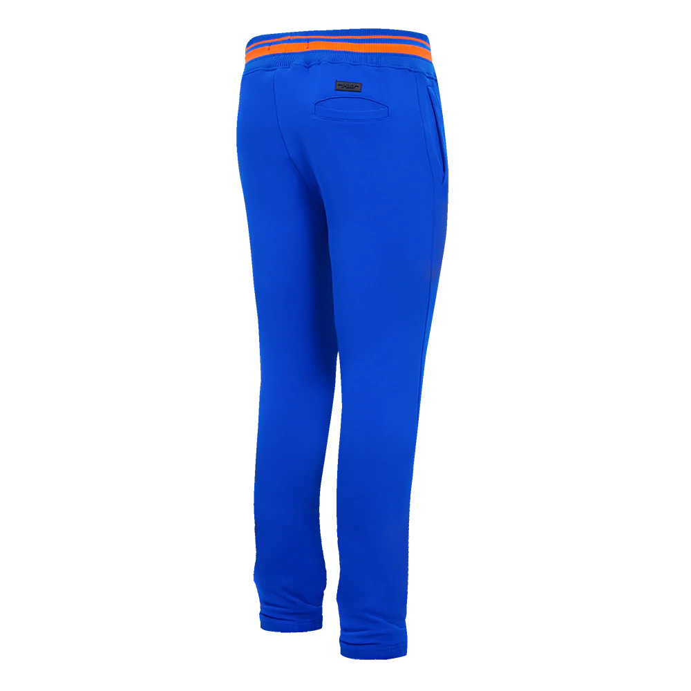 MLB NEW YORK METS MASHUP MEN'S RIB SWEATPANT (ROYAL/ORANGE/ROYAL) - Image 3