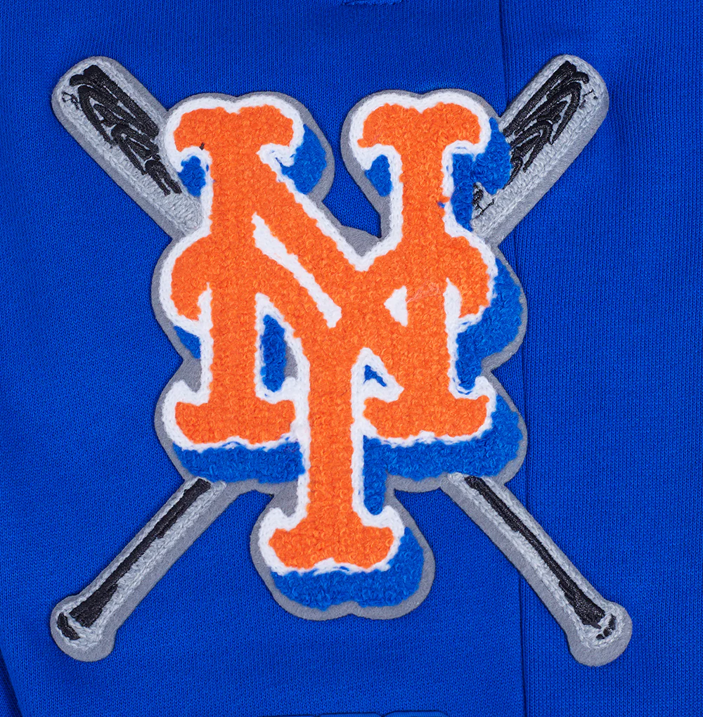 MLB NEW YORK METS MASHUP MEN'S RIB SWEATPANT (ROYAL/ORANGE/ROYAL) - Image 5
