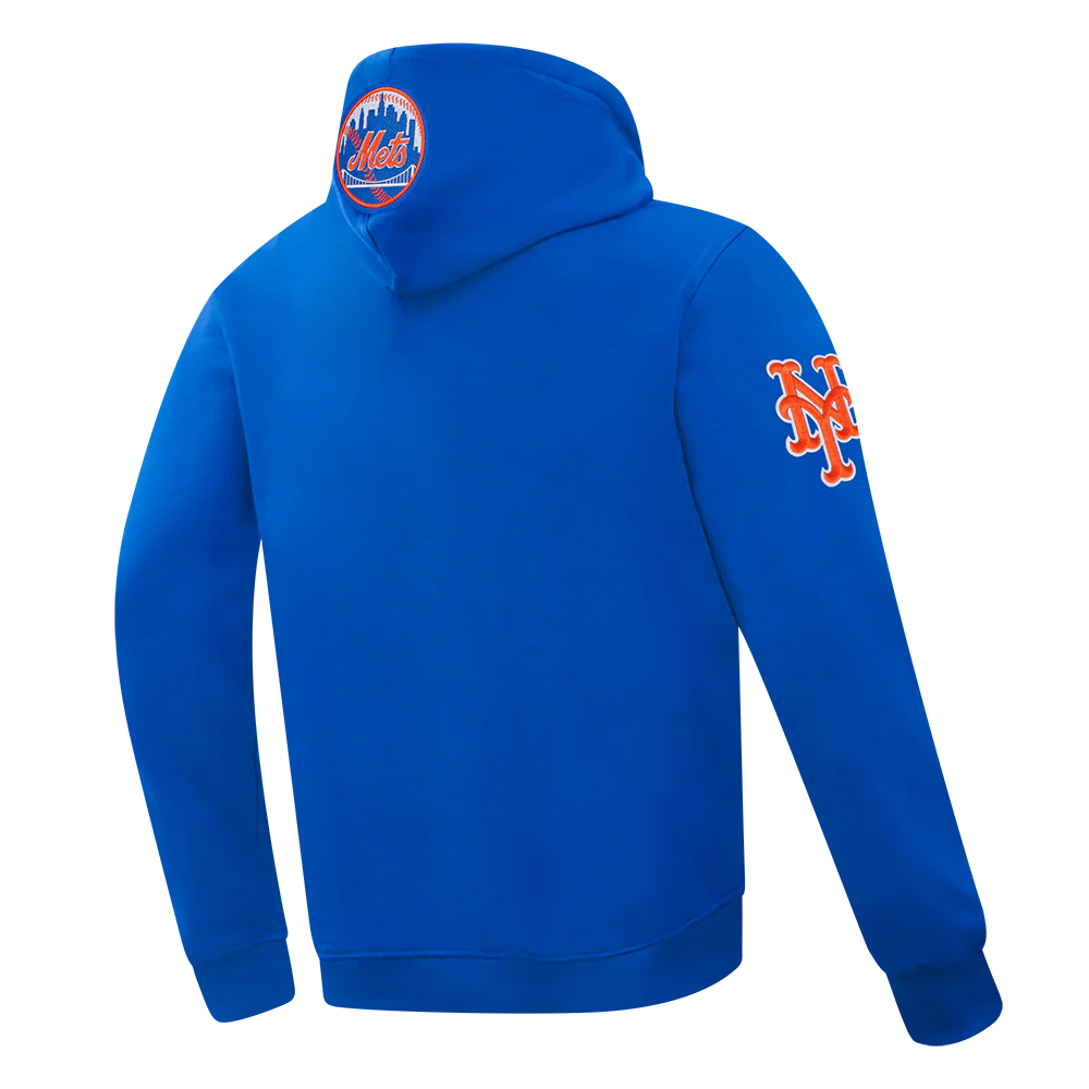 MLB NEW YORK METS CITY ARCH MEN'S FLC PO HOODIE (ROYAL BLUE) - Image 4