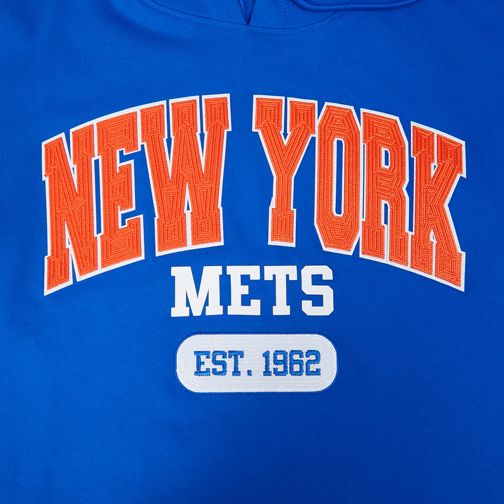 MLB NEW YORK METS CITY ARCH MEN'S FLC PO HOODIE (ROYAL BLUE) - Image 8