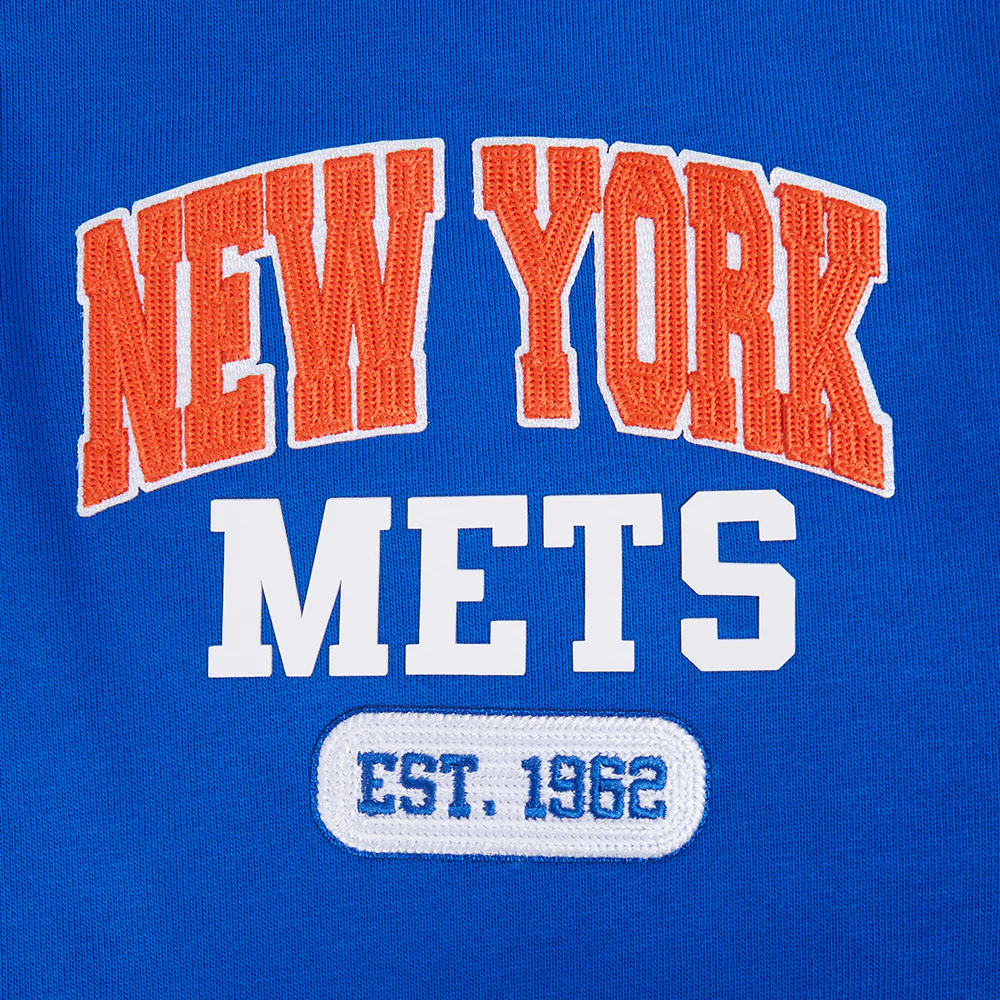 MLB NEW YORK METS CITY ARCH MEN'S FLC 1/4 ZIP (ROYAL BLUE) - Image 6