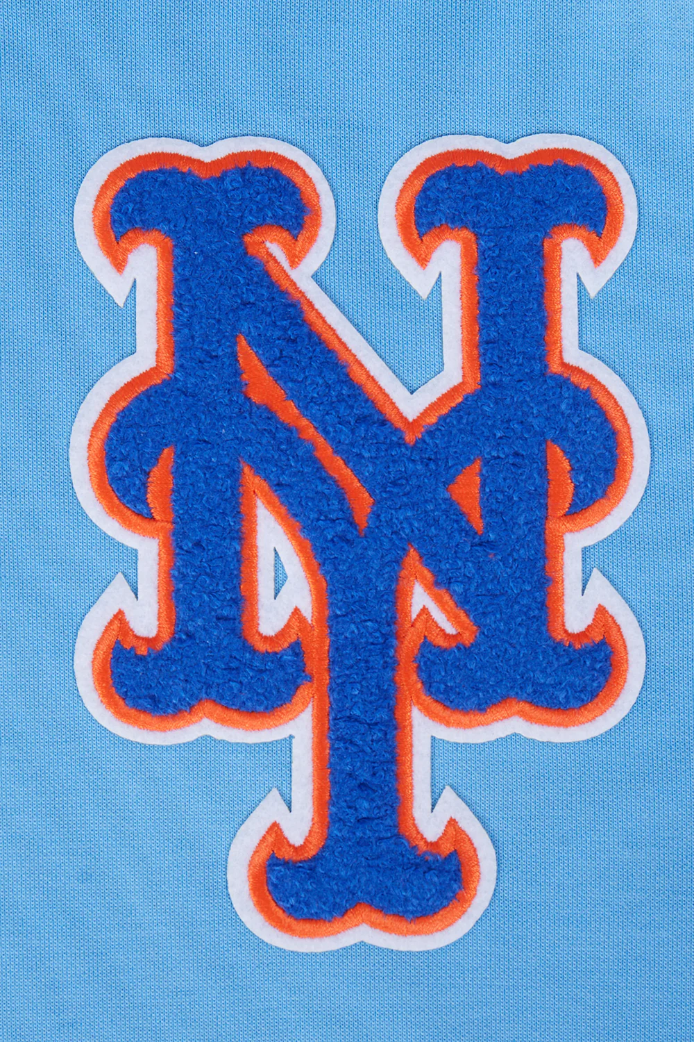 MLB NEW YORK METS MEN'S PULLOVER HOODIE(UNIVERSITY BLUE) - Image 7