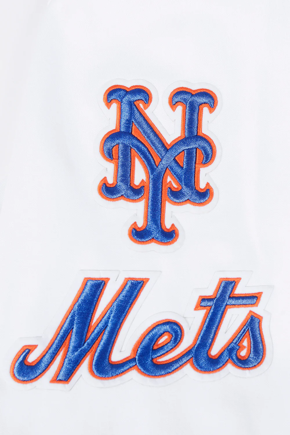 MLB NEW YORK METS MEN'S PULLOVER HOODIE(WHITE) - Image 6