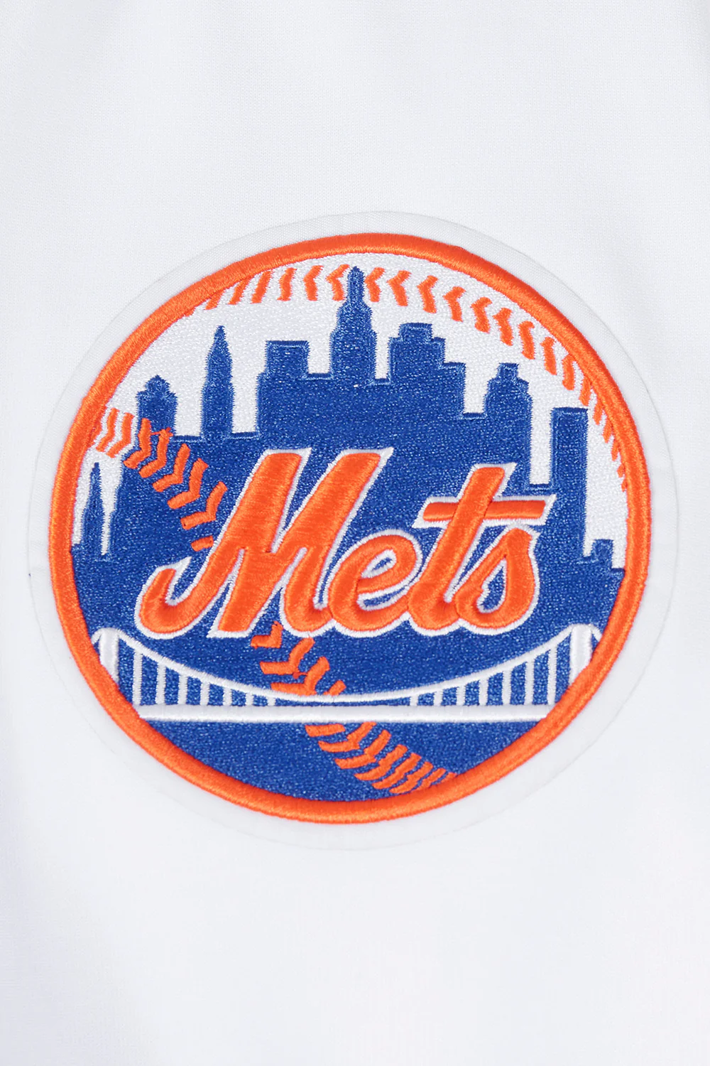 MLB NEW YORK METS MEN'S PULLOVER HOODIE(WHITE) - Image 8