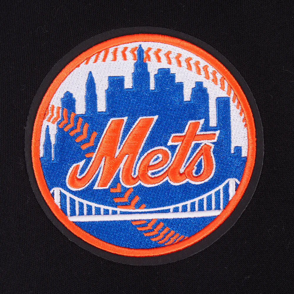 MLB NEW YORK METS PARADISE MEN'S CREWNECK SWEATSHIRT (BLACK) - Image 7
