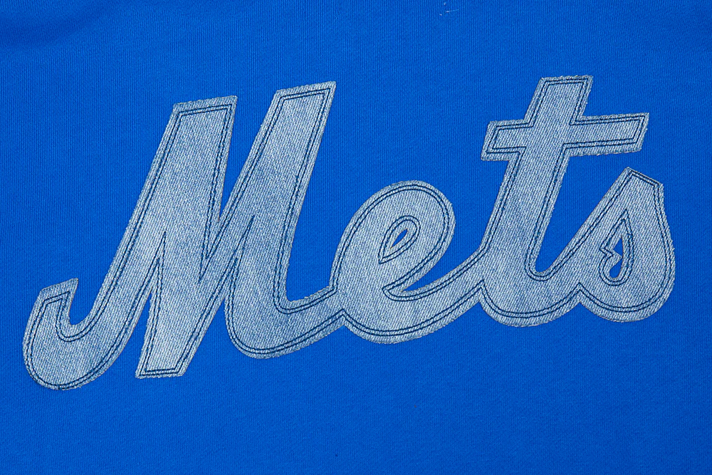 MLB NEW YORK METS VARSITY BLUES MEN'S PULLOVER HOODIE (ROYAL BLUE) - Image 7