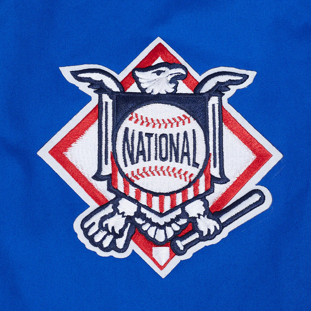 MLB NEW YORK METS LIVING LARGE MEN'S TWILL JACKET (ROYAL BLUE) - Image 6