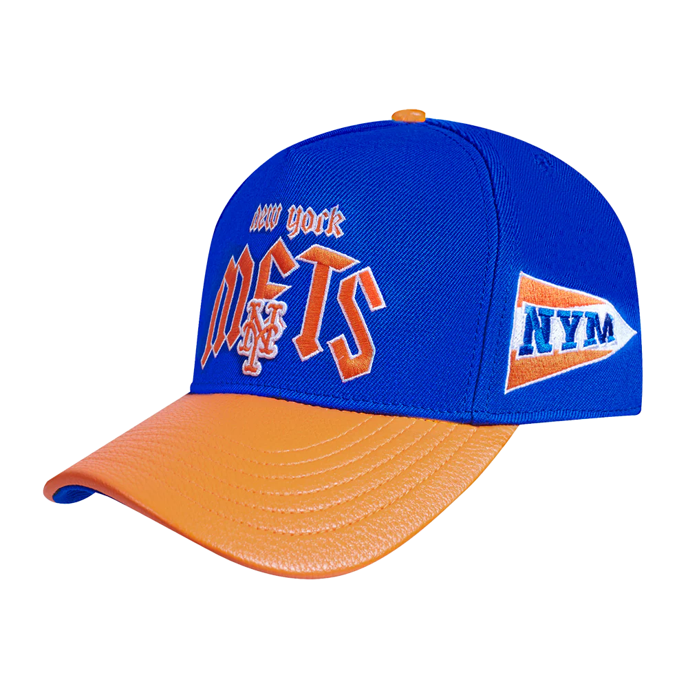 MLB NEW YORK METS CITY TOUR CURVED STRAPBACK HAT (ROYAL BLUE) - Image 2