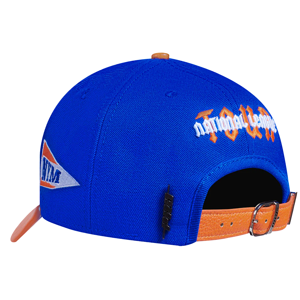 MLB NEW YORK METS CITY TOUR CURVED STRAPBACK HAT (ROYAL BLUE) - Image 3