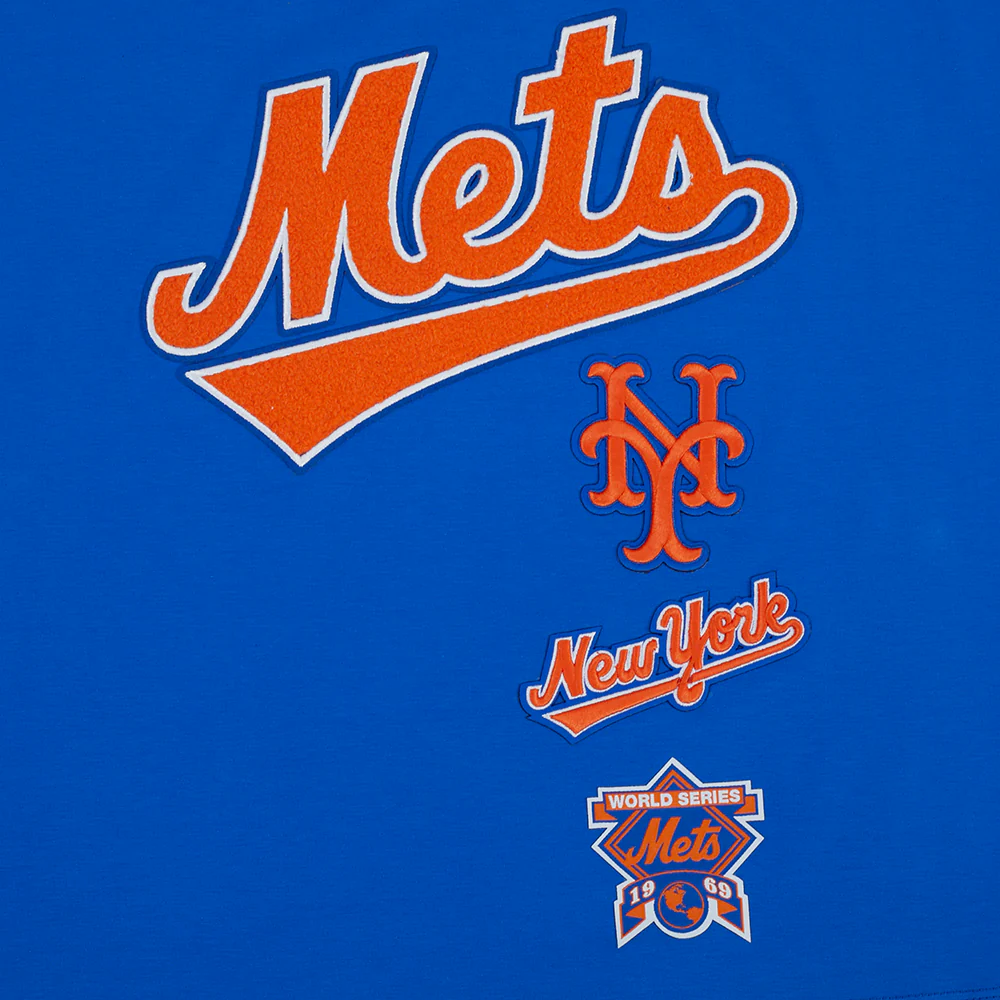 MLB NEW YORK METS RETRO CLASSIC WOMEN'S SJ BOXY TOP (ROYAL BLUE) - Image 5