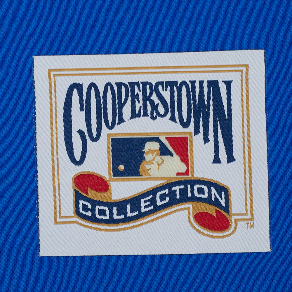 MLB NEW YORK METS RETRO CLASSIC WOMEN'S SJ BOXY TOP (ROYAL BLUE) - Image 6
