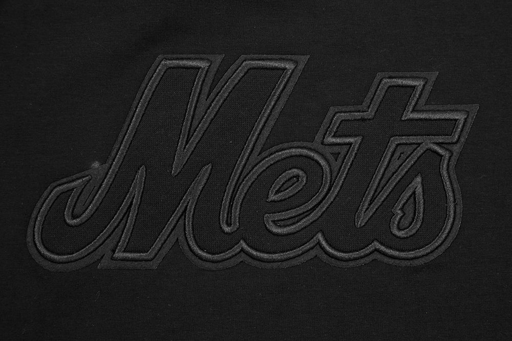 MLB NEW YORK METS NEUTRAL WOMEN'S BOXY TOP (BLACK) - Image 5