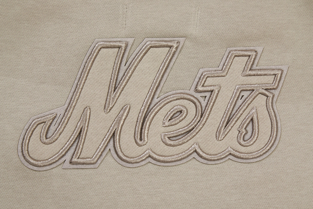 MLB NEW YORK METS NEUTRAL WOMEN'S CREWNECK (TAUPE) - Image 6