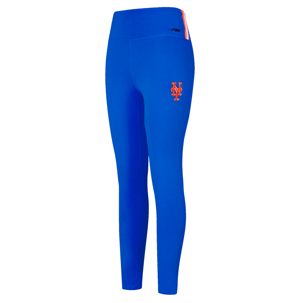 MLB NEW YORK METS RETRO CLASSIC WOMEN'S JERSEY LEGGING (ROYAL BLUE)