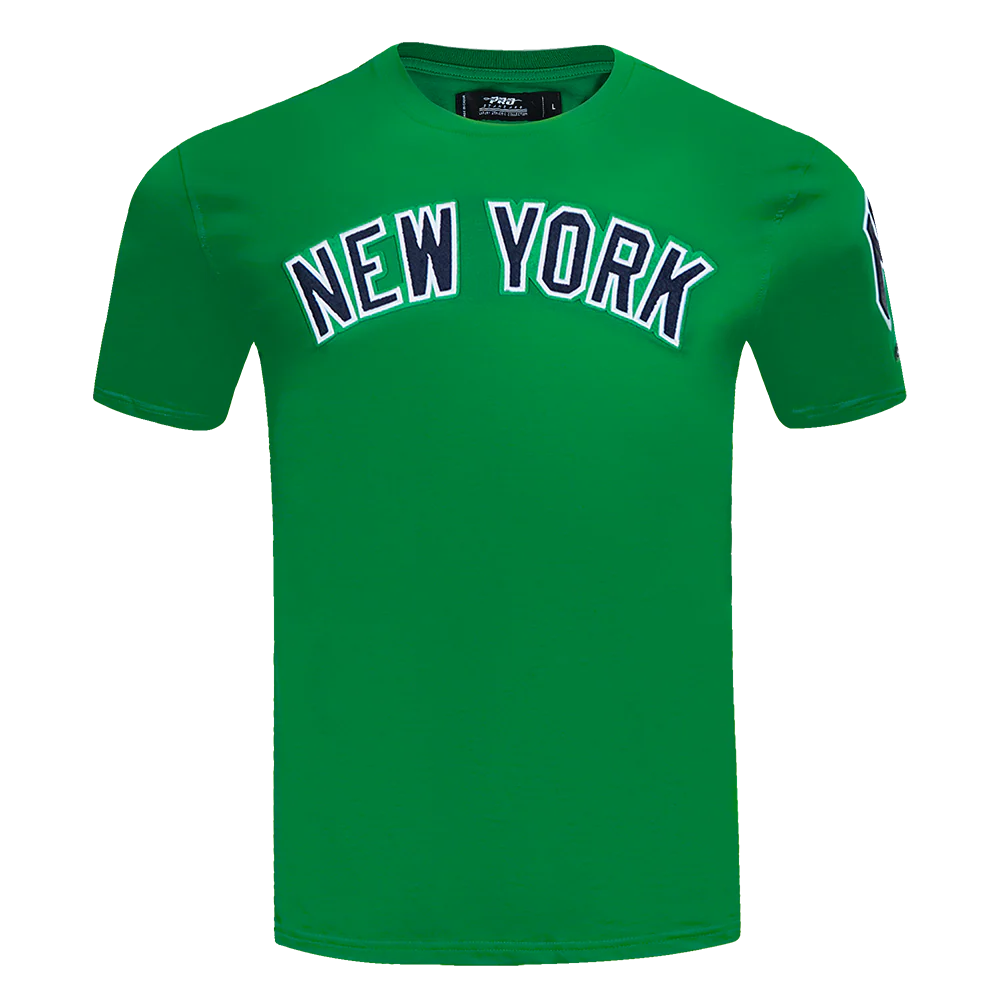 MLB NEW YORK YANKEES CLASSIC CHENILLE MEN'S   TOP (KELLY GREEN)