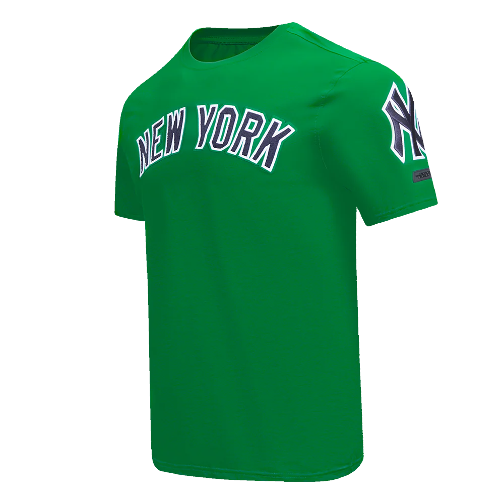 MLB NEW YORK YANKEES CLASSIC CHENILLE MEN'S   TOP (KELLY GREEN) - Image 2