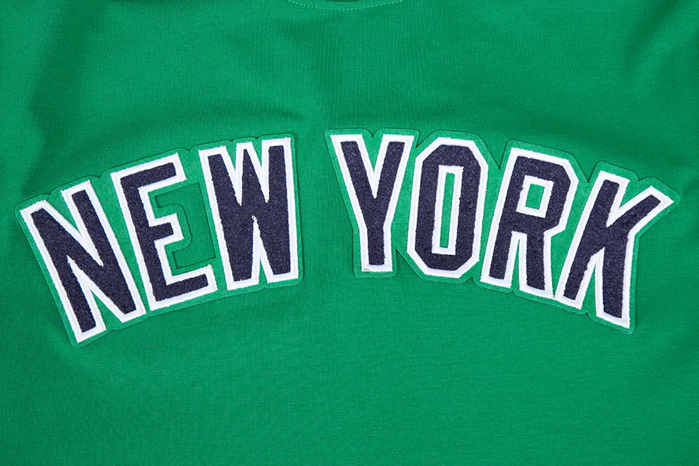MLB NEW YORK YANKEES CLASSIC CHENILLE MEN'S   TOP (KELLY GREEN) - Image 5