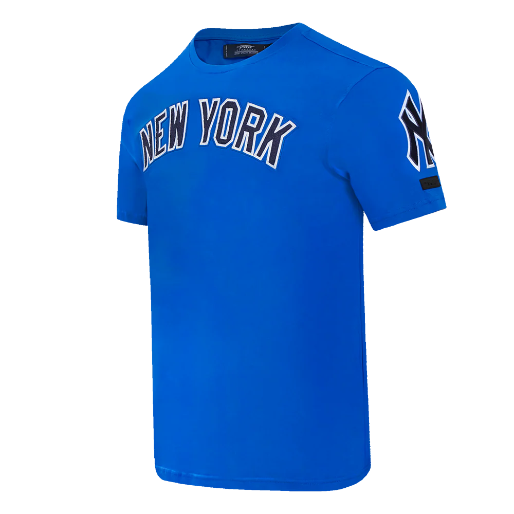 MLB NEW YORK YANKEES CLASSIC CHENILLE MEN'S TOP (ROYAL BLUE) - Image 2