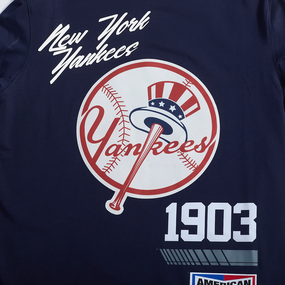 MLB NEW YORK YANKEES FAST LANE SINGLE JERSEY MEN'S TEE (MIDNIGHT NAVY) - Image 5