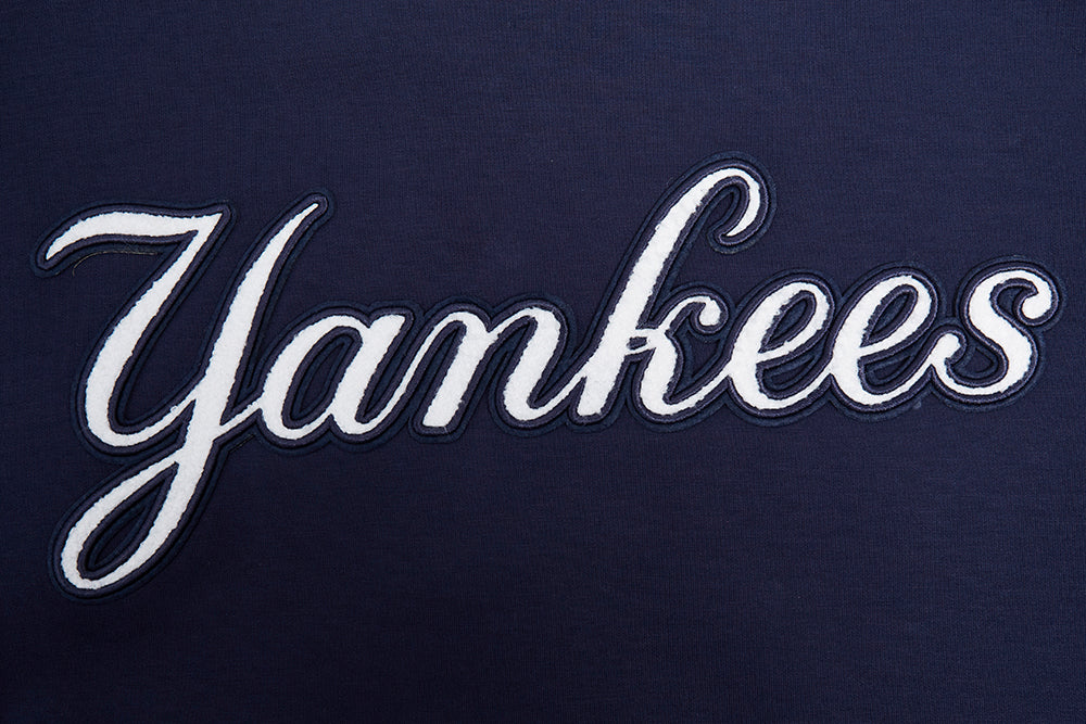 MLB NEW YORK YANKEES CLASSIC MEN'S WARM UP JACKET (MIDNIGHT NAVY) - Image 8